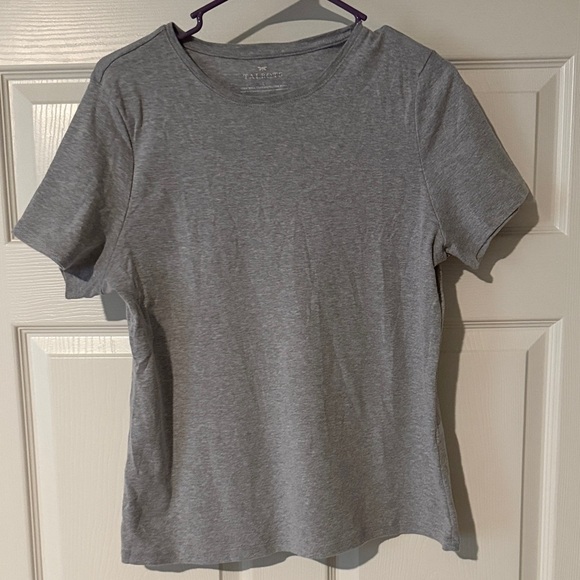 Talbots Tops - Talbots Gray Pima Cotton Top
